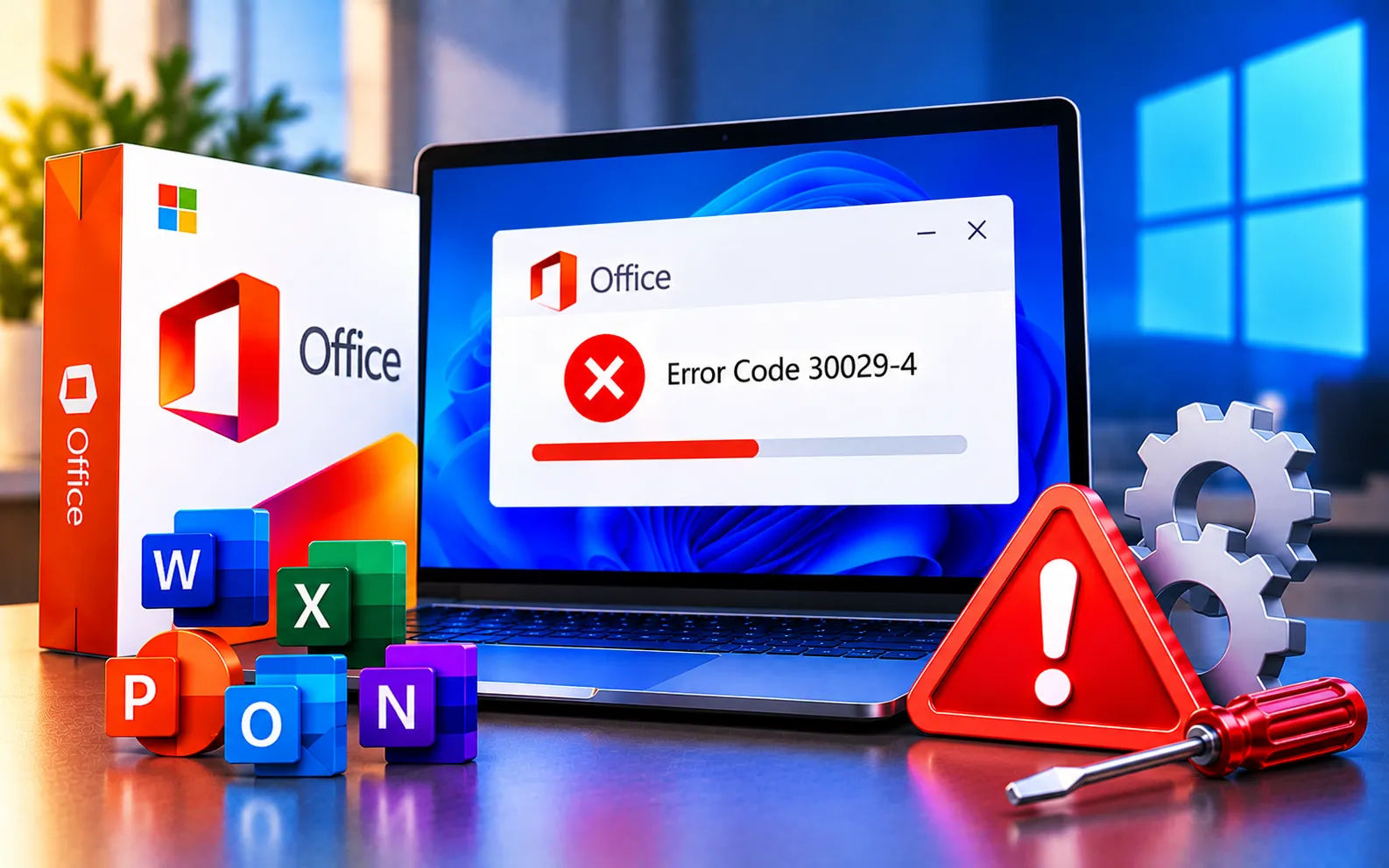 Microsoft Office Error Code 30029-4 fix